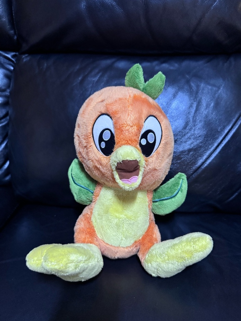 Disney Parks 10" Orange Bird Big Feet Plush Walt Disney World Florida Stuffed an